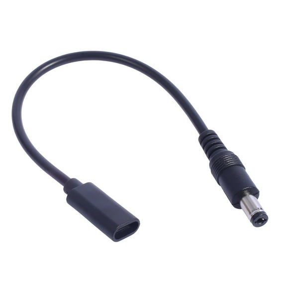 5.5mmx2.1mm to USB C Power Cord 5521 Male to USB Type C Female Extension Cord for Phones Tablets Power Charging Cable