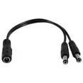 thumbnail image 1 of 5.5x2.1mm 1 to 2 M/F DC Power Splitter Cable for Security CCTV Camera, 1 of 8