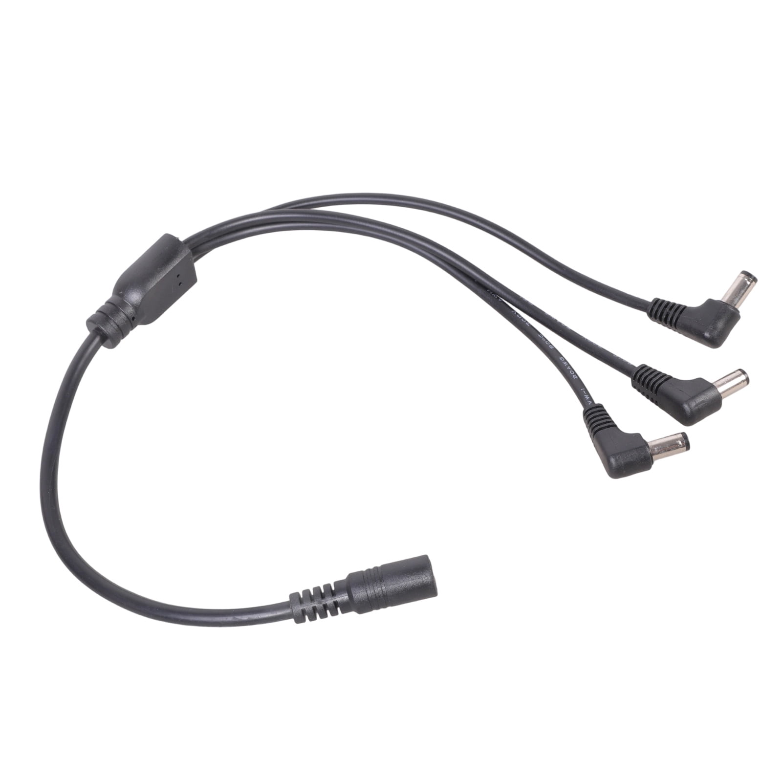 5.5x2.1mm DC5521 Power Splitter 90 Degree Elbow Female to 4 Male ...