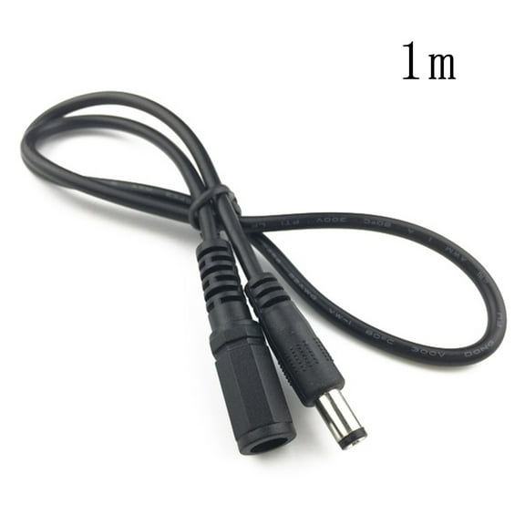 5.5x2.1mm Male to Female Plug Connector Power Adapter Power Extension Cable For CCTV Security