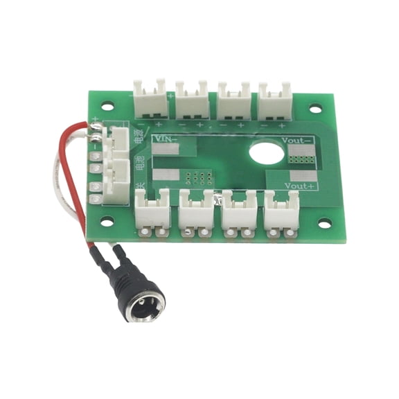 5.5x2.1mm to XH2.54 Expandable Power Distribution Board With Parallel Circuits Design For Electronics Projects