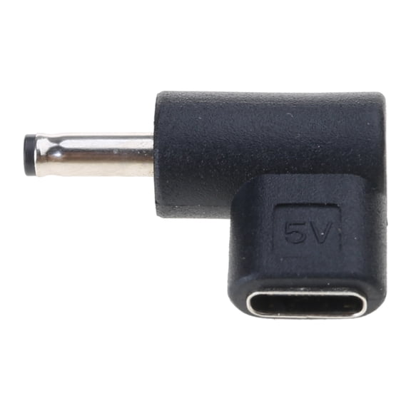 5.5x2.5/3.0x1.1/3.5x1.35/4.0x1.7/4.8x1.7/5.5x2.1mm to USB C Adapter Cable 90 Degree Angled Converters Adapter for Laptop