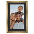 thumbnail image 1 of 5.5x8.5 Frame with Mat - Bronze 8.5x11 Frame Wood Made to Display Print or Poster Measuring 5.5 x, 1 of 8