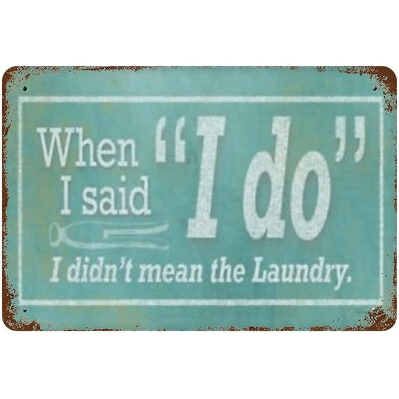 5.5x8 Inch Laundry Sign Laundry Decor Housewarming Gift Summer Decor For Nursery Living Room Farmhouse Bedroom Office Cafe Home Bar Pub Kitchen Bathroom Garden Yardes