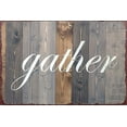 thumbnail image 1 of 5.5x8 Inch Retro Sign Gather Sign,Home Sign Farmhouse Wall Decor,Kitchen Sign,Rustic Farmhouse,Home Decor For Nursery Living Room Kitchen Bathroom Garden Wall Decor Housewarming Gift, 1 of 4