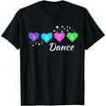 thumbnail image 1 of 5 6 7 8 Dance for Girls, Women, Kids, Youth, Dance apparel, T-Shirt, 1 of 4