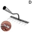 ROOT ASSASSIN Long Handle 58-Inch Yard & Garden Multi-Tool Rake, Red ...