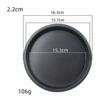5/6/7/9 Inch Non-Stick Pizza Trays Round Pizza Pan Plate Mold Carbon Steel Baking Oven Tool Baking Mould Tray Bakeware