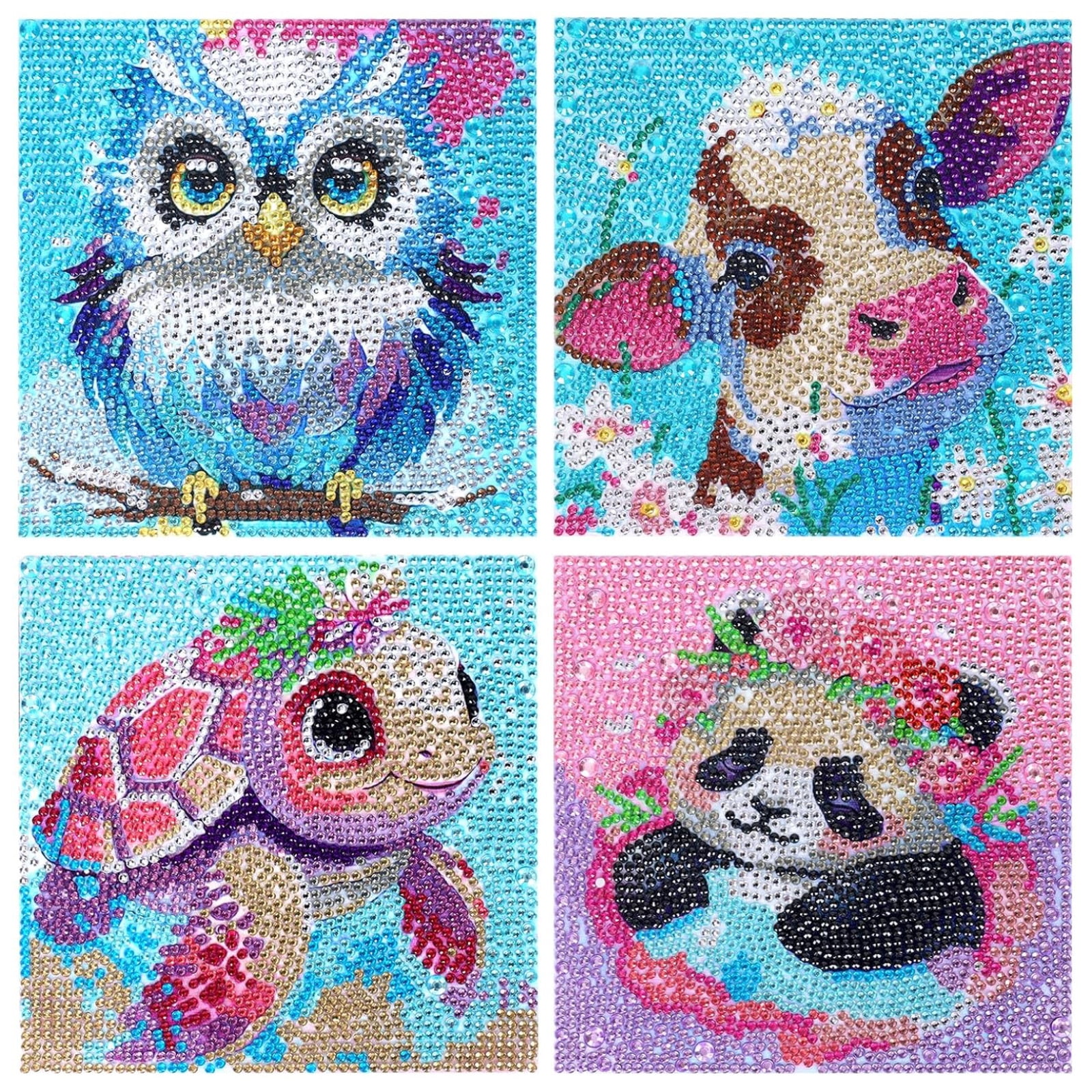 Diamond Painting Art Kits for Kids Age 5 6 7: Arts and Crafts for Girls Age 4-10,Gifts for Teen Boys & Girls Birthday Gift for Kids 8-12 Years Old, Girls Gifts DIY Fun Toys for Girls 9-10-11