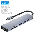 5/6/8/11 in 1 Type C Dock USB C Hub 3.0 Splitter Multiport Adapter 4K