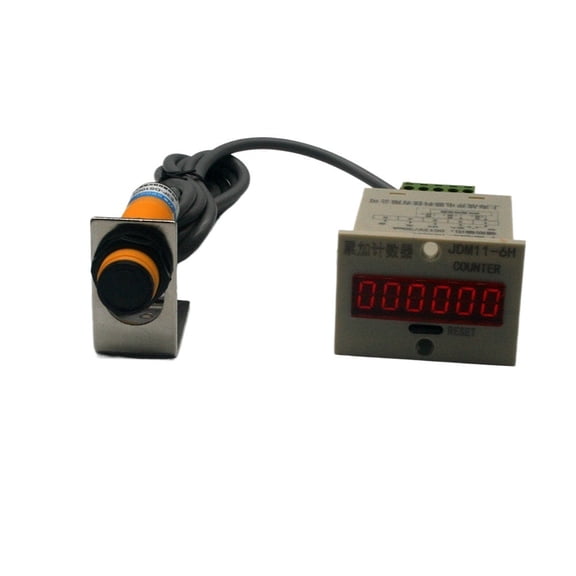 5 6 Digit Display Electronic Counter AC220 / AC36V / DC 24V / DC 12V ,Easy to Use - DISTANCE 4MM_2W DC12V