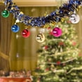 thumbnail image 1 of 5.6 Ft Christmas Tinsel Garland Ears of Heart Shape Metallic Shiny Hanging Garland with Christmas Balls Ornaments for Xmas Holiday New Year Party Birthday Ceiling Indoor and Outdoor Decor, 1 of 6