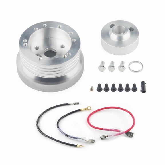 5 & 6 Hole Billet Steering Wheel Hub Adapter for Ididit Chevy Quick Release