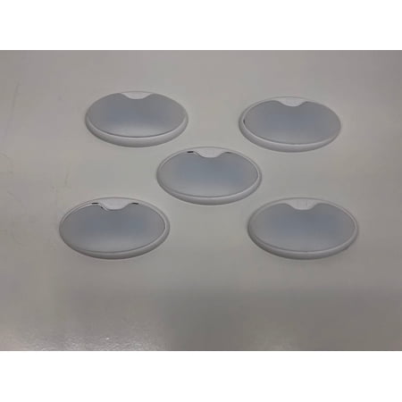 (5) 6" Oval Surface Mount 12 LED Interior Dome Light without On/Off Switch
