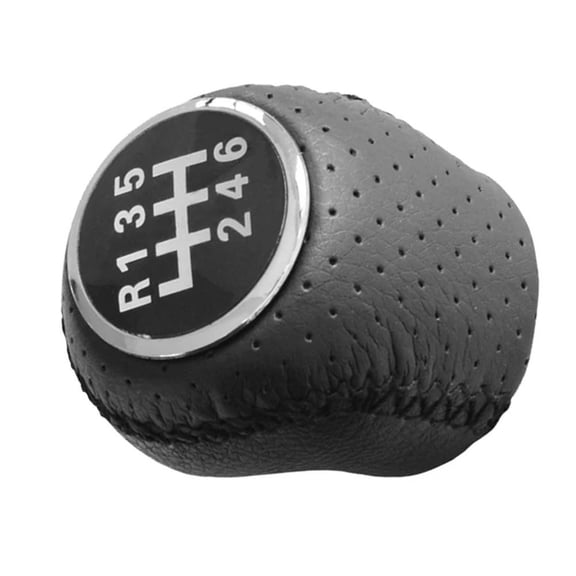 5/6 Speed Car Manual Gear Shift Knob Shifter Lever Hand Ball For Fiat ( Black ) 6 Speed Fangkenuo