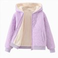 thumbnail image 1 of 5-6 Years Little Boys Quilted Hooded Jacket Fleece Lined Zip Up Lightweight Padded Coat, 1 of 6
