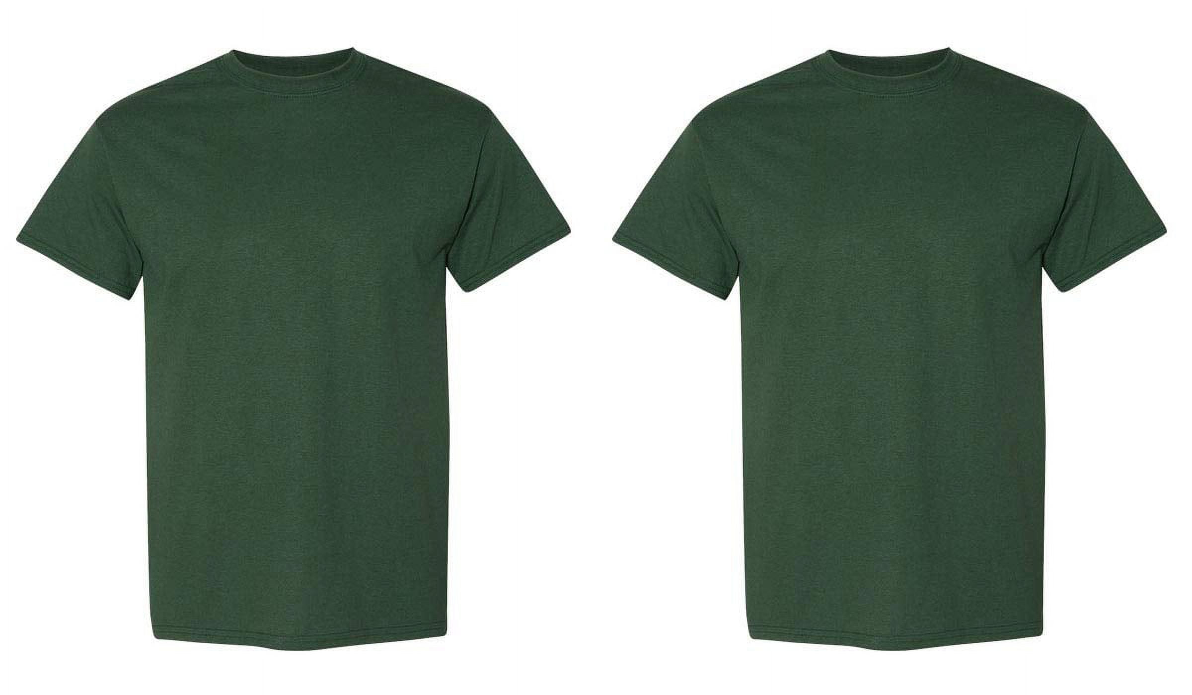 Gildan Mens DryBlend T Shirt L Sport Dark Green Pack of 2 2 Sport Dark Green Walmart