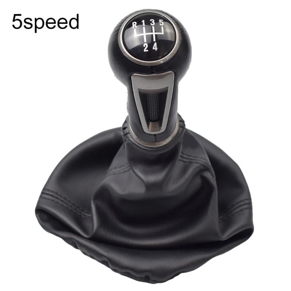 5/6 speed Car Gear Shift Knob gear head with Leather and ABS For SEAT for IBIZA 5 speed