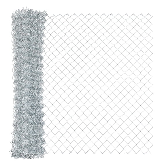 5.6ft x 57ft Heavy Zinc Coating Galvanized Farm Fence, Silver Livestock Wire Mesh