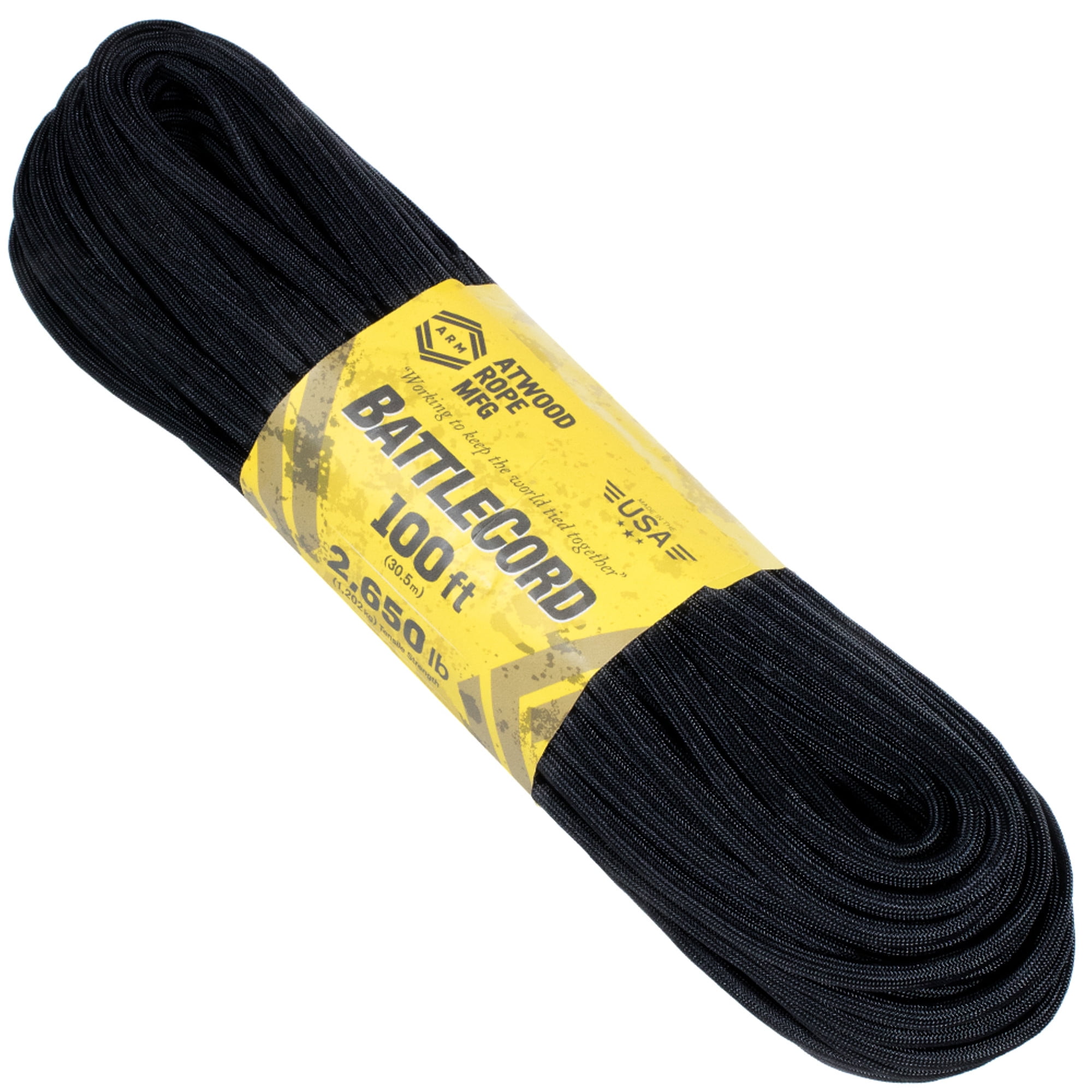5.6mm BattleCord – Ultra Strong & Tough Rope – 2650lb Tensile Strength – USA Made