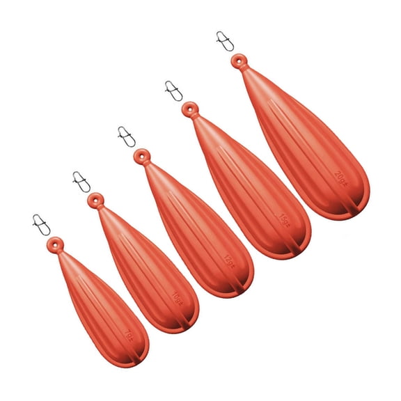 5/6pcs Fishing Practice Plug Soft PVC Baits Casting Plug Different Weights Casting Tool for Kids Improving Casting Skills