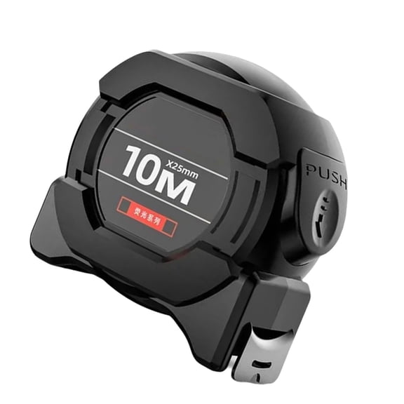 5/7.5/10m Steel Measuring Tape High Contrast Dark Easy Reading Fluorescent Tape Measure for Low Light Visibility Heavy D