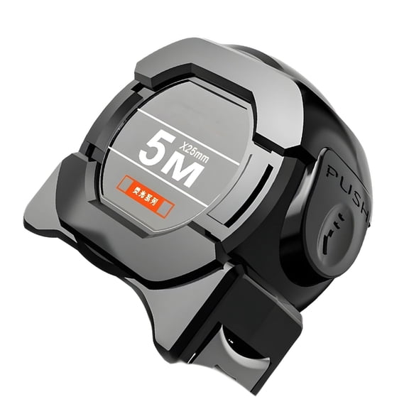 5/7.5/10m Steel Measuring Tape High Contrast Dark Easy Reading Fluorescent Tape Measure for Low Light Visibility Heavy D