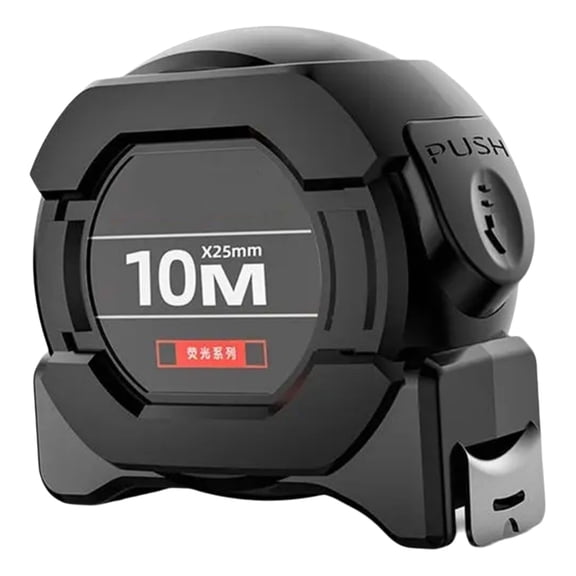 5/7.5/10m Steel Measuring Tape High Contrast Dark Easy Reading Fluorescent Tape Measure for Low Light Visibility Heavy D