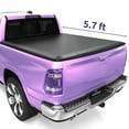 thumbnail image 1 of 5.7 / 5.8ft Bed Soft 3-Fold Tonneau Cover for 09-24 Dodge Ram 1500 Classic Truck, 1 of 8