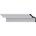 thumbnail image 1 of 5 7/8"H x 4 3/4"P x 7 1/2"F x 94 1/2"L Nestor Greek Key Crown Moulding, 1 of 14