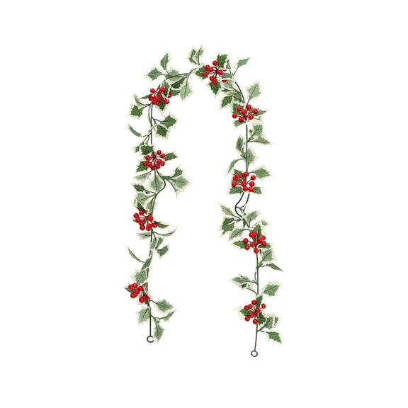 5.7 Feet Artificial Flower Vine, Fake Flower Garland for Pipe Cover Balcony Decoration, Plastic Greenery for Outdoor Indoor Home Decor,A