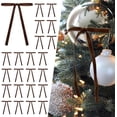 thumbnail image 1 of 5*7 inch Burgundy Velvet Christmas Tree Bows, Elegant Bows Ornaments for Door Garland Vintage Wreath, Perfect Christmas Decorations(24 Pcs), 1 of 10