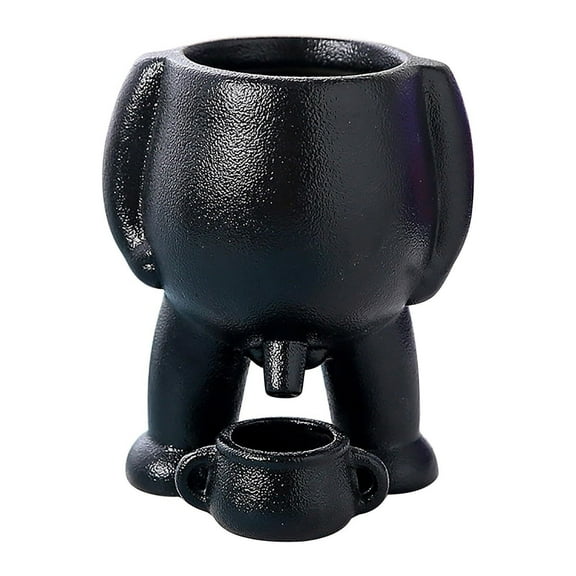 5.71'' Peeing Plant Pot Funny Vase Home Decor Cute Flower Pots with Drainage