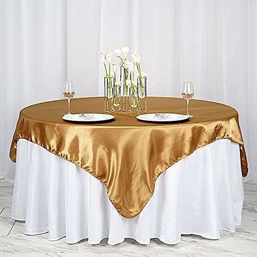 5 72x72 inch square tablecloth table overlays linens for wedding table