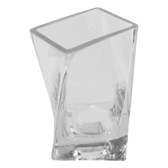 5.75" Dual Purpose Transparent Glass Tea Light Candle Holder