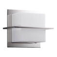 thumbnail image 1 of 3-541-20-Oxygen Lighting-Metrix - 5.75 Inch 8.2W 120V 1 LED Wall Sconce-Polished Nickel Finish, 1 of 3