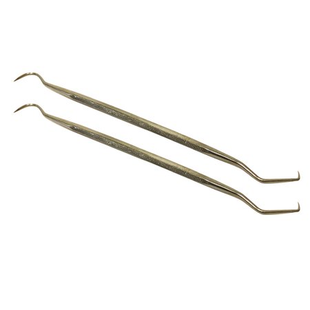 5.75 Inch Double-Sided Bent Pointed Pick: (Pack of 2) - S1-09106-Z02-86