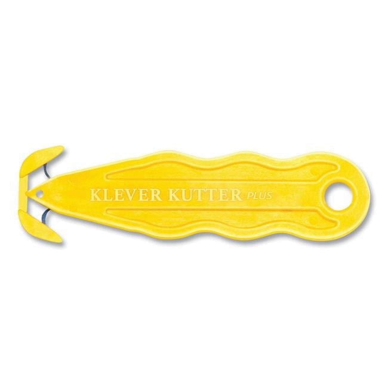 5.75 in. Handle Kurve Blade Plus Safety Cutter, Yellow - 10 per Box