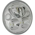 thumbnail image 1 of 5.75 in. Single Round Amber Halo VX LED Headlight with Low-High-Halo, 1 of 1