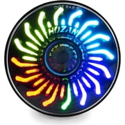 NKCELL POWER, 60W, RGB, 5.75 Inch, Chrysanthemum Petal LED Motorcycle Light fits 883 Iron Sportster Dyna Street Bob Low Rider Softail Springer
