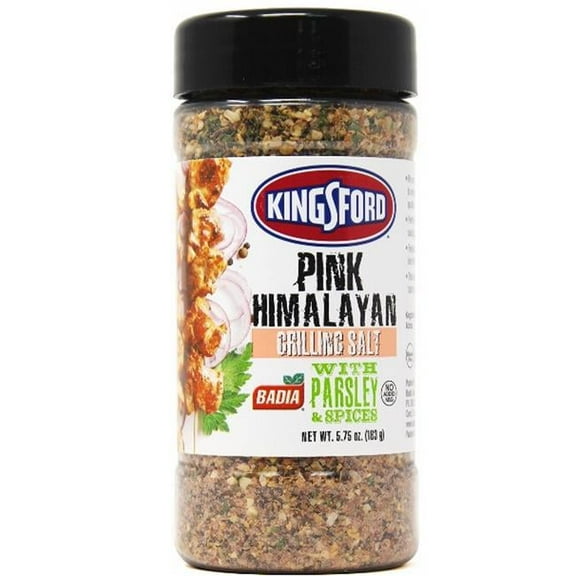5.75 oz Pink Himalayan with Parsley Grilling Salt - Pack of 6