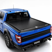 OSIAS Retractable Hard Truck Bed Tonneau Cover for 2013 2023 Toyota Tacoma 5FT 60.5 Bed, Aluminum Sliding Cover with Combination Lock, Waterproof, No-Drill Installation