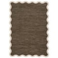 thumbnail image 1 of 5*7FT Washable Living Room Rug, Non-Slip and Soft Bedroom Rug,Low Pile, Foldable, Stain Resistant. brown, 1 of 9