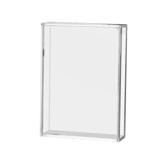 5×7inch Shadows Box Frame,Acrylic Photo Picture Frames,Diys Tabletop Display Case,Clear Memory Boxes for Dried Flower