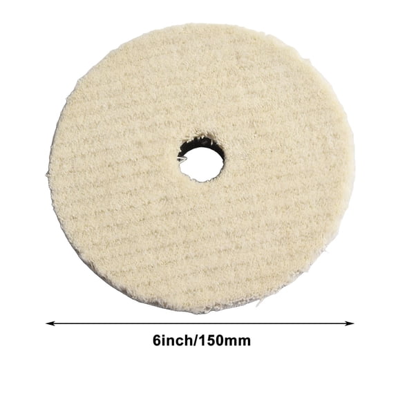5-7inch Wool Polishing Pads Waxing Buffing Pad for Cars Cleaning Polisher Tool 6inch