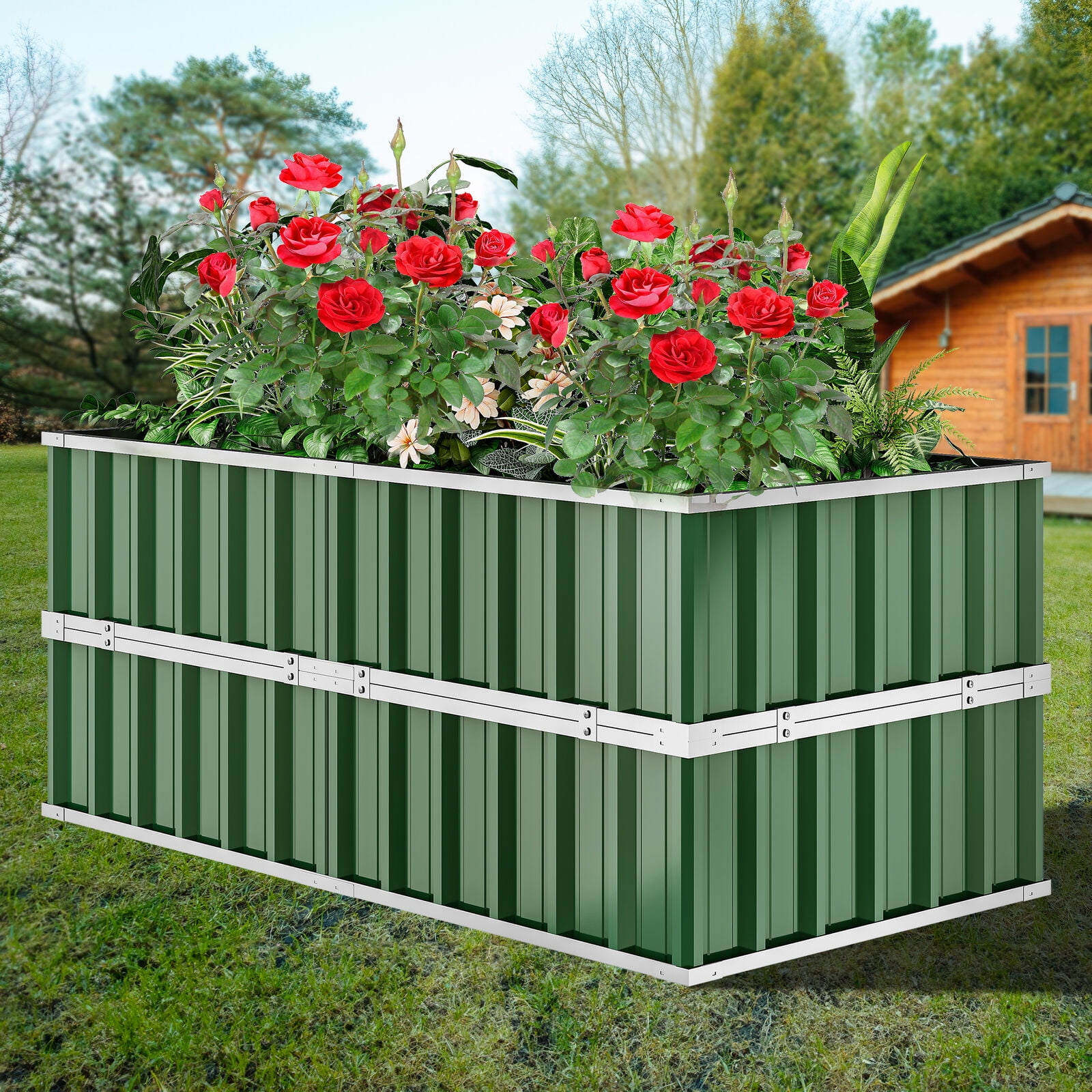 5-7x3x2ft-large-raised-garden-bed-diy-outdoor-steel-metal-patio-planter