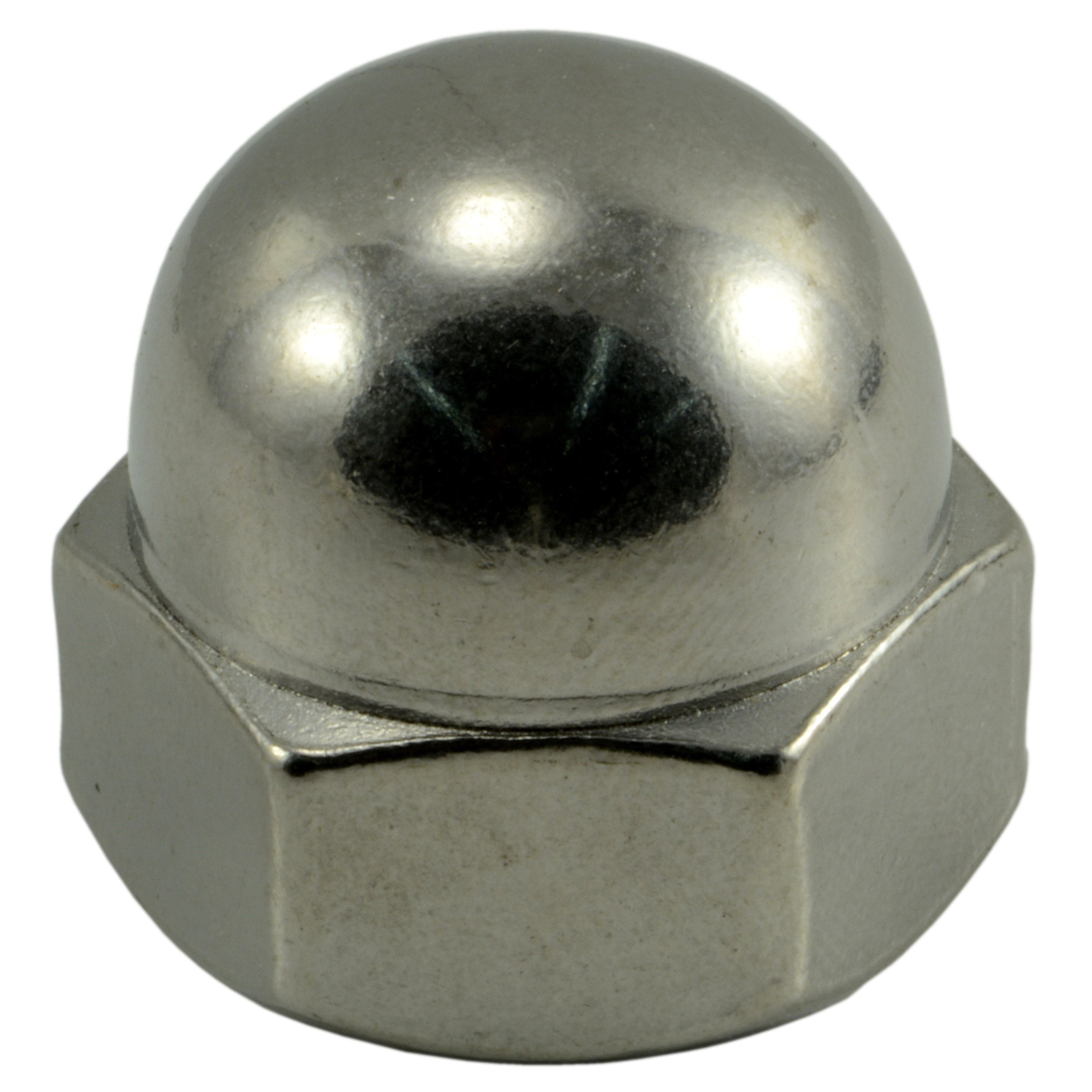 5/8"-11 18-8 Stainless Steel Coarse Thread Acorn Cap Nuts ANSS-108 (3 pcs.)