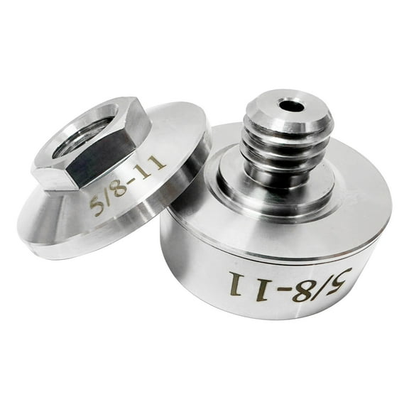 5/8-11 Arbors Conversion Adapter Set with Flange Nut Quick Releases Lock Nut Replace For X Lock Angles Grinders
