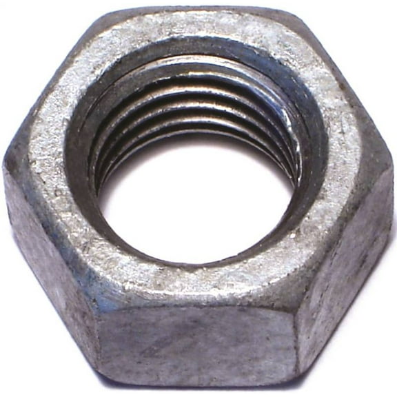 5/8"-11 Hot Dip Galvanized Steel Coarse Thread Finished Hex Nuts HNS-266