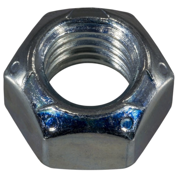 5/8"-11 Zinc Plated Grade 2 Steel Coarse Thread Lock Nuts LNS-374